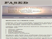 Tablet Screenshot of fased.com